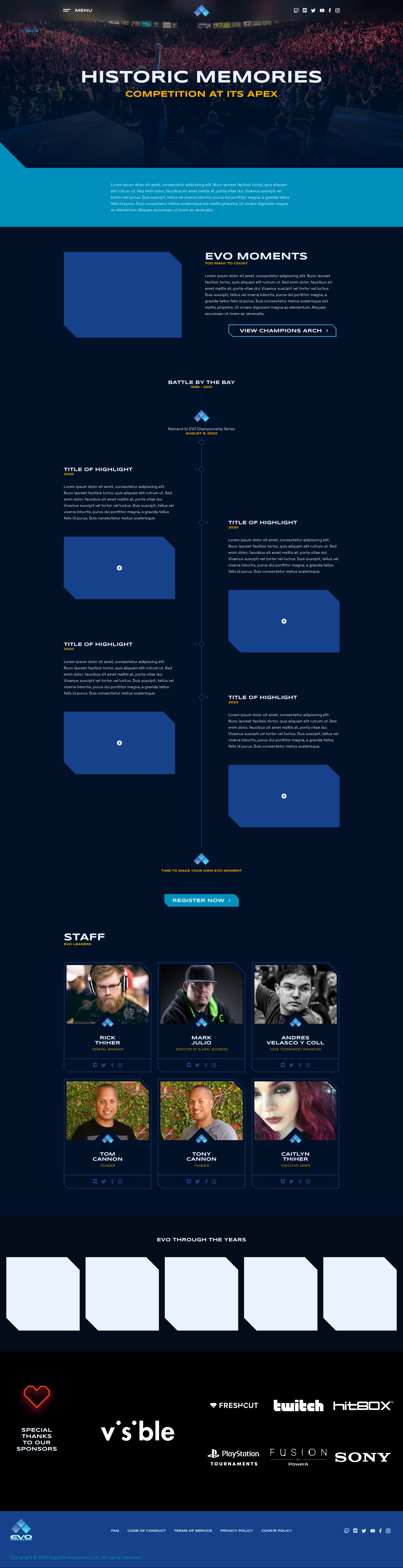 EVOLUTION CHAMPIONSHIP SERIES - Visual 1