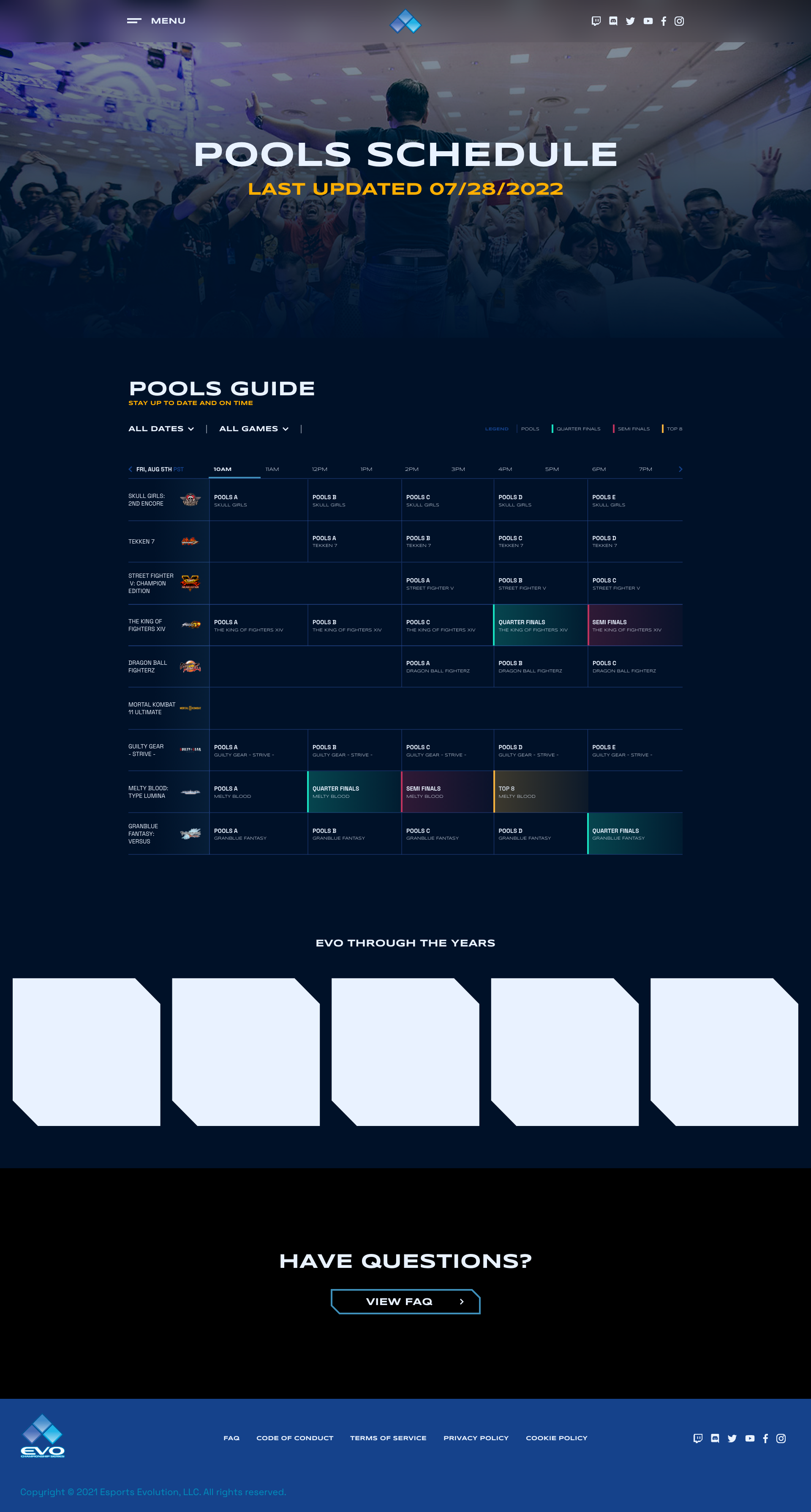EVOLUTION CHAMPIONSHIP SERIES - Visual 5