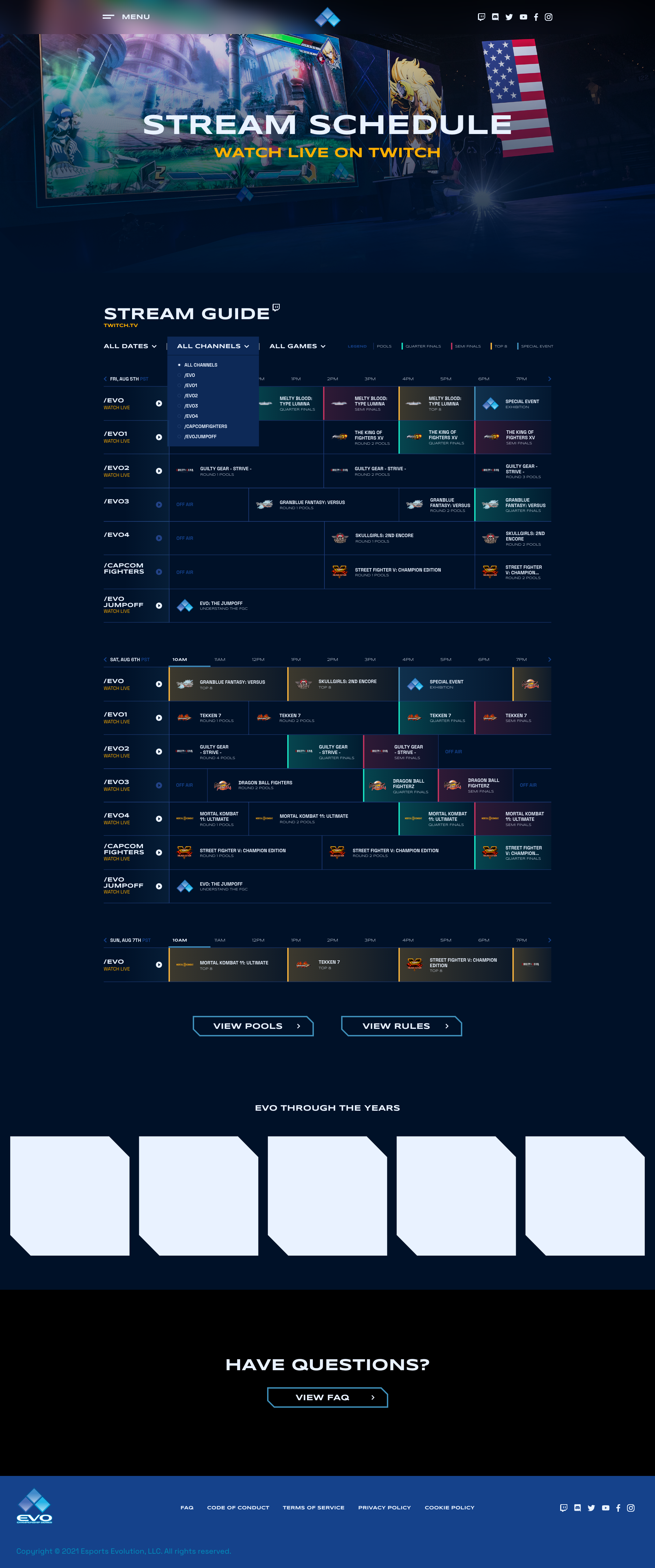 EVOLUTION CHAMPIONSHIP SERIES - Visual 8