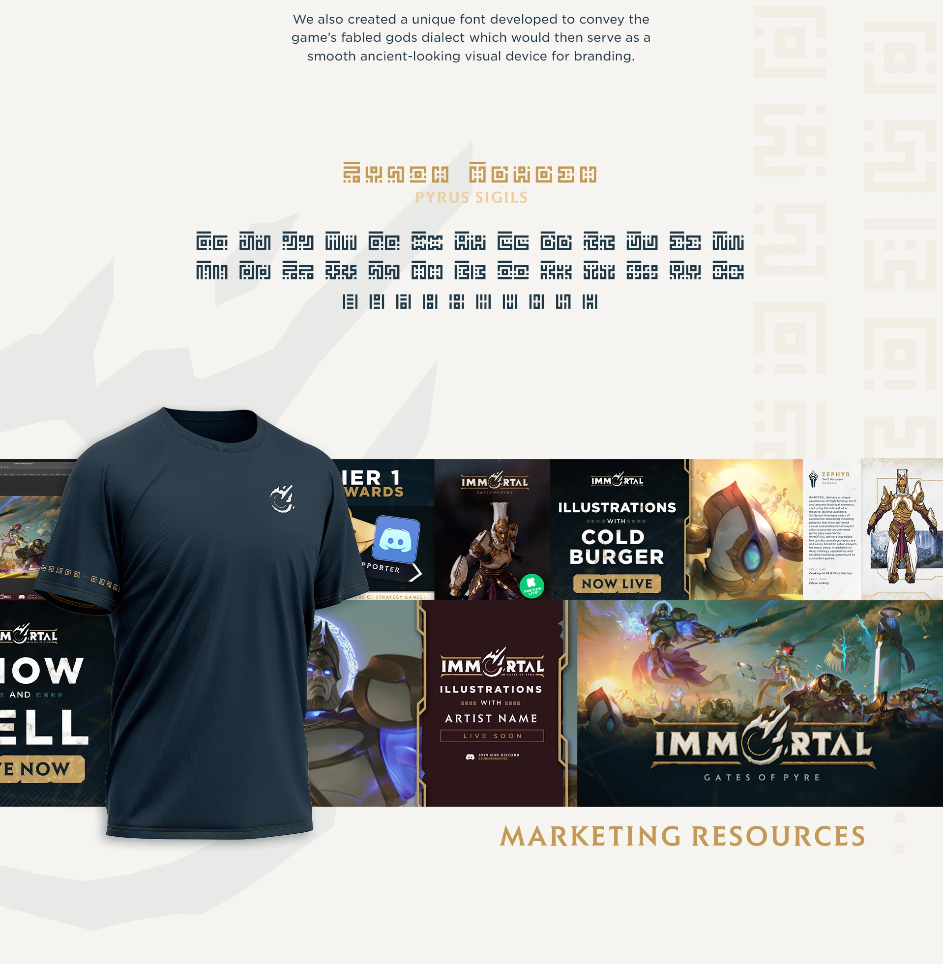 Immortal Gates Of Pyre - Logo  Faction Icons - Visual 6