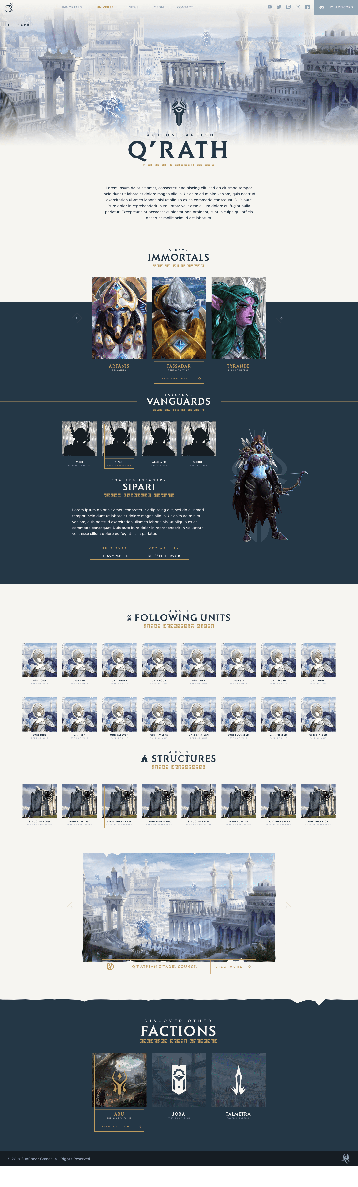 Immortal Gates Of Pyre - Web Development - Visual 5